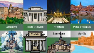 Best Places to Visit in Spain  2025 Top Travel Destinations Revealed [upl. by Kimon721]