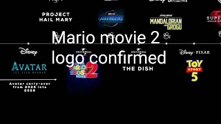 mario movie 2 logo confirmed by imax [upl. by Flinn]