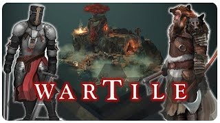 Wartile Game  Assemble Your Viking Warband  Wartile Gameplay Steam Release [upl. by Ahsiuqat]