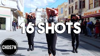 KPOP IN PUBLIC TURKEY BLACKPINK 블랙핑크 16 Shots Dance Cover by CHOS7N [upl. by Cochran451]