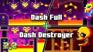 MASHUP Dash Full Song  Dash Destroyer Song BMus Remix  Geometry Dash 22 [upl. by Meekar916]