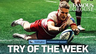 Try Of The Week  Rapid Radwan Lethal Lynagh amp More  Gallagher Premiership 202122 [upl. by Ketchan492]