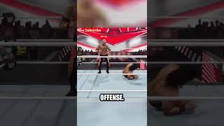 Corbin and McIntyre exchanging blows wwe2k24 baroncorbin drewmcintyre [upl. by Eniawd]