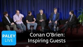 Late Night with Conan OBrien  Inspiring Guests Paley Center 2007 [upl. by Thorman]