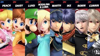 Super Smash Bros Ultimate  Peachs Revenge on MCJr the Daisy Luigi amp Rosalina Fan [upl. by Yesnikcm211]