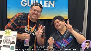 Harvey Guillén LA Comic Con 2024 Interview [upl. by Aiclid418]