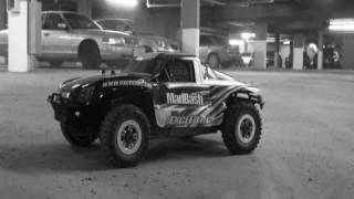 RC ADVENTURES  4X4 SHORT COURSE SPECIAL MADBASH 8TH SCALE TRUCK  PT 3  UNDERGROUND FUN [upl. by Bui]