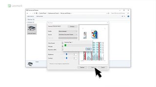 Lexmark—Scanning to a computer using the Windows Fax and Scan utility [upl. by Ailene354]