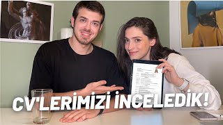 CVlerimizi İnceledik  Kusursuz Bir CV Nasıl Hazırlanır [upl. by Amory]