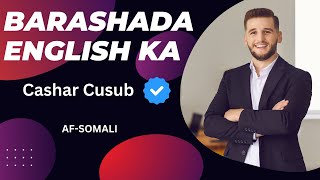 Barashada english ka casharki 10 aad  Baro english english speaking [upl. by Adiazteb]