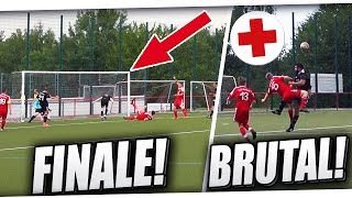 Spannendes POKALFINALE Krasses Kreisliga Spiel ft harten Fouls Toren amp mehr PMTV [upl. by Conah]