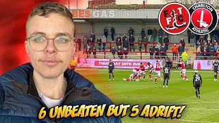 LATE GOAL KEEPS FLEETWOOD ALIVE  FLEETWOOD TOWN VS CHARLTON VLOG  11 [upl. by Nolek]