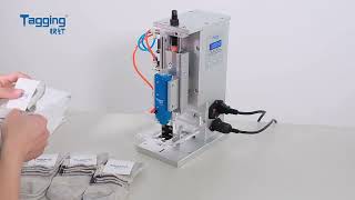 Tagging® Single Pin marking machine Glue needle machine [upl. by Aggappera551]