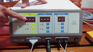 VIDEO ELECTROBISTURI HV 300B [upl. by Akkina]