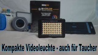 Kompakte Videoleuchte – auch für Taucher  HIZ199 [upl. by Amek487]