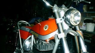 Restauración Bultaco Sherpa 350T Kit CampeonPickupmotocom [upl. by Nay]