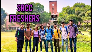 SRCC Freshers 1st day experience in Delhi University  Orientation day  Vlog [upl. by Einre]