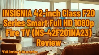 INSIGNIA 42inch Class F20 Series Smart Full HD 1080p Fire TV NS42F201NA23 Review [upl. by Feingold31]