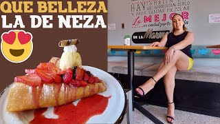 CIUDAD NEZAHUALCOYOTL  Que BELLEZA la de NEZA  Restaurante Crepas y BUEN CAFÉ  YouTube [upl. by Kcirdneh]