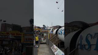 Luna Park in Coney Island New York City 🎡 coneyisland amusementpark newyork ferris [upl. by Blackman]