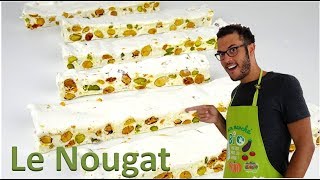 Recette LE NOUGAT AUX AMANDES ET PISTACHES  Almonds and pistachios nougat recipe EN subs [upl. by Sido]