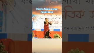 florina Gogoi dance nepali song [upl. by Hendrickson]