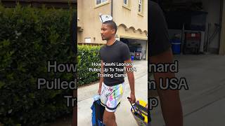 Kawhi Pulling Up To Team USA Training Camp [upl. by Hadleigh]