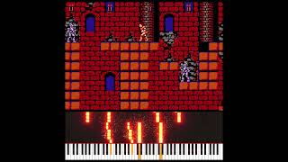 Stalker Castlevania NES Piano Music [upl. by Dremann95]