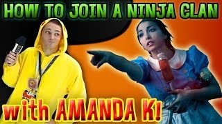 How to Join a Ninja Clan with Amanda K LVL UP EXPO 2014 [upl. by Nodarse]