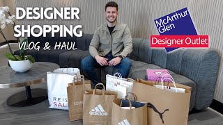 DISCOUNTED Designer Outlet Shopping Vlog amp HUGE Spring Clothing Haul Reiss Lacoste Nike amp More [upl. by Halverson]