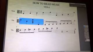 How to Read Viola Music [upl. by Rebecka]