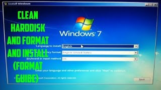 how to reformat your computer window 7 [upl. by Raines]