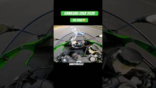 Zx6R Top speed😳 shortsfeed kawasaki zx6r topspeed viralvideo youtubeshorts bikeride short [upl. by Anila]