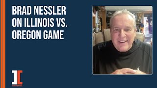 CBS Sports Brad Nessler talks Illini at No 1 Oregon  Illini Inquirer Podcast [upl. by Mulford]