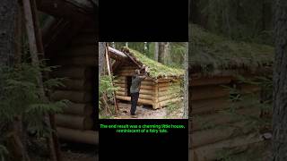 Shelter 20  Create a small shelter in the forest bushcraft woodworking survival shelter [upl. by Anauqat847]