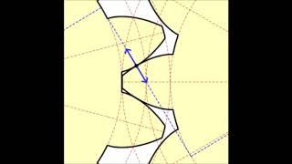 involute gearing  Evolventenverzahnung [upl. by Beichner]