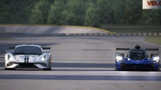 BT6 vs ARX06  DRAG RACE dragrace brabham acura [upl. by Lifton]