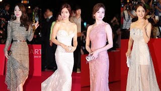 Busan International Film Festival Red Carpet Actresses [upl. by Eiramit]