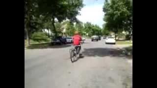 Motorized Tandem Bicycle 80cc by MotorbikesMNcom [upl. by Heidie]