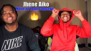 Jhené Aiko  None Of Your Concern Official Video Reaction [upl. by Dorrej]