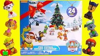 24 Paw Patrol Advent Calendar Surprises [upl. by Ameluz]