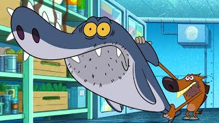 ZIG AND SHARKO  Chainsaw Shark SEASON 3 New episodes  Cartoon Collection for kids [upl. by Revlis636]