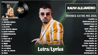 Rauw Alejandro LetraLyrics  Mejores Canciones 2024  Grandes Éxitos 2024  Mix Reggaeton 2024 [upl. by Ingra]