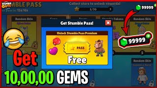 😱 How to get Stumble Pass for Free 109 real [upl. by Niltiak]