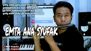 Emta ana syufak Cover suling paralon [upl. by Aihsemaj786]