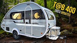 Teardrop Trailer with Bath amp Kitchen Full Owner Tour [upl. by Dnaleel]