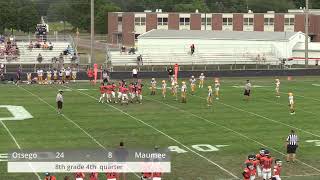 8524 Otsego Jh vs Maumee football [upl. by Holtorf]