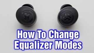 JLab Go Air Pop Earbuds – How To Change Equalizer Modes [upl. by Anirtek]