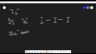 Lewis Dot Structure of I3 Triiodide Ion [upl. by Held811]