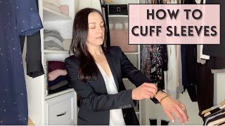 How To Roll Up Your Sleeves  Styling 101 [upl. by Cilla]